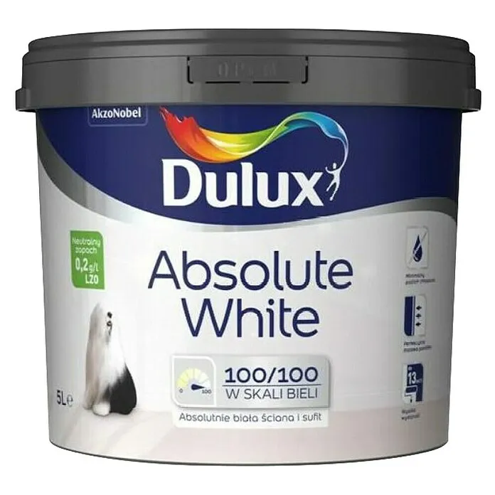 Boja za zid Absolute White