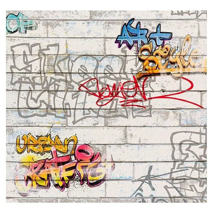 Flis tapeta Grafiti