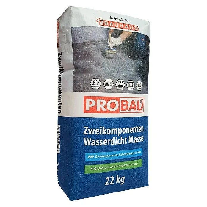 Hidroizolacijska masa 22 kg + 6 L