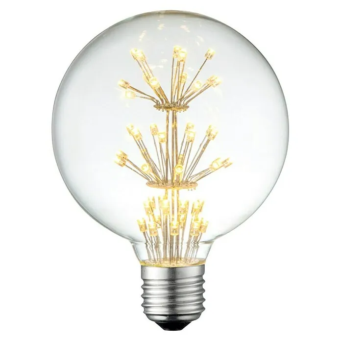 LED žarulja Vintage Crystal okruglog oblika
