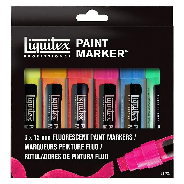 Set markera Paint Marker Fluo