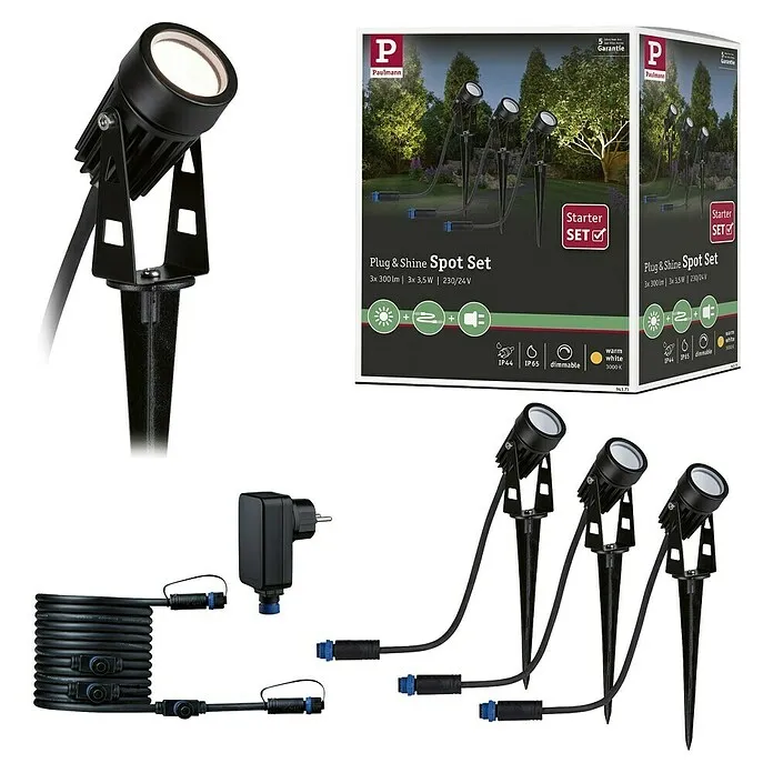 Set vrtnih LED spot svjetala