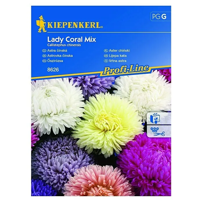 Sjeme cvijeća Lijepa kata Lady Coral Mix
