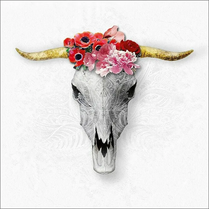 Slika na platnu Grey Dead Head