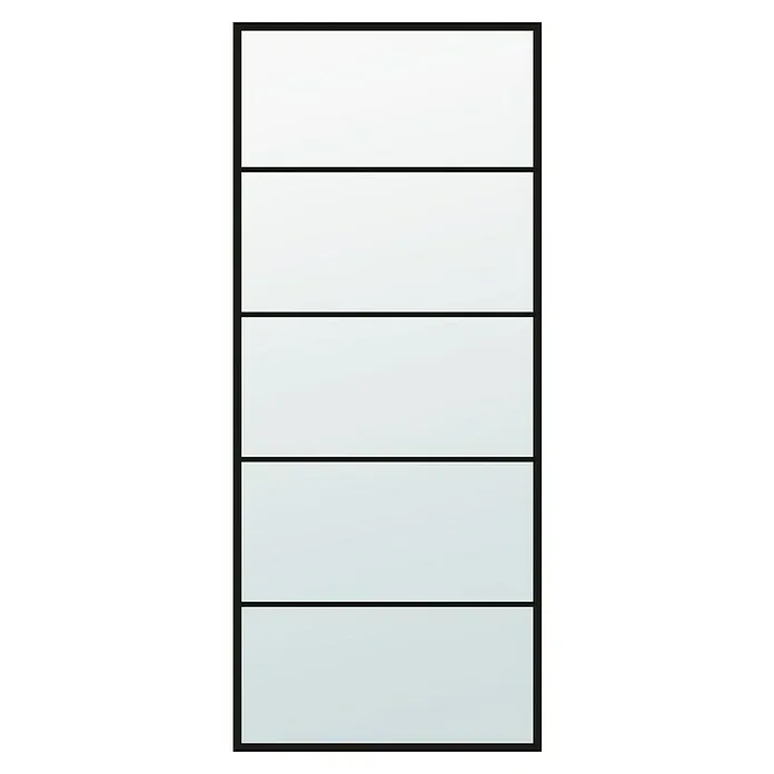 Staklena vrata Black Lines