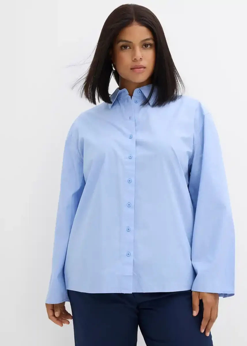 Bluza u kroju košulje od pamuka