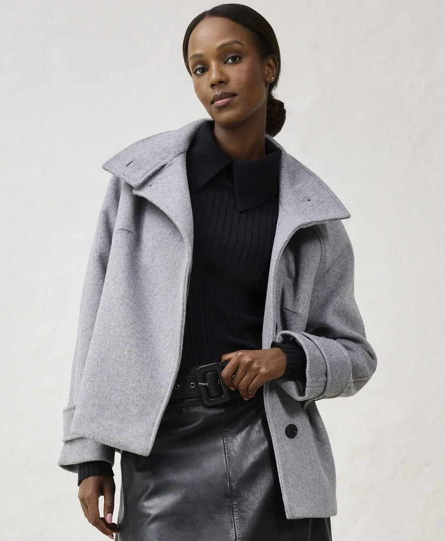 Jakna s udjelom vune