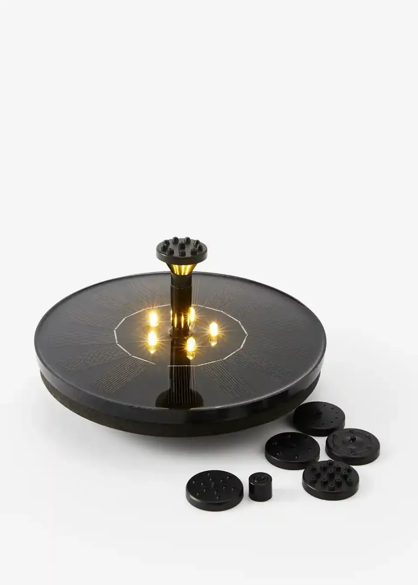 LED solarna fontana