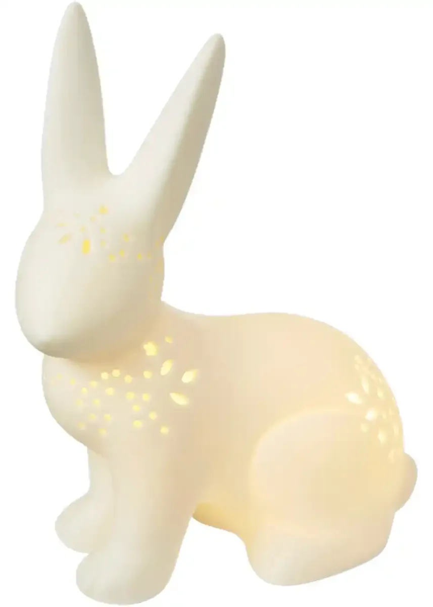 LED ukrasna figura zečić s izrezima