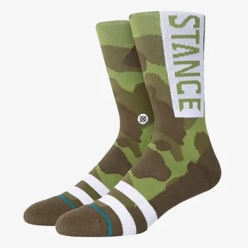 STANCE Čarape M556D17OGG-CAM STANCE OG CREW CAM L