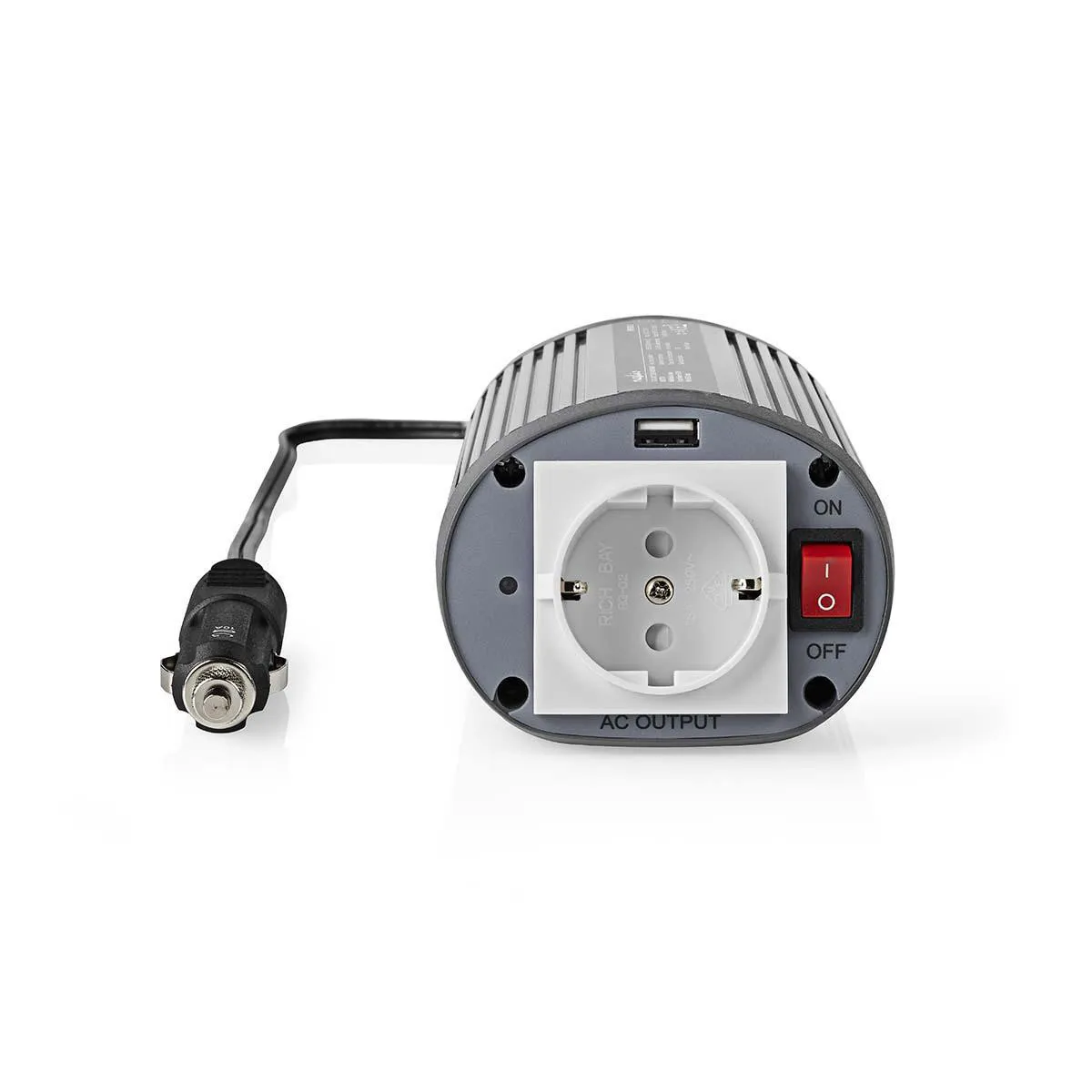 Adapter 12V > 220V 300/150 W USB A Nedis