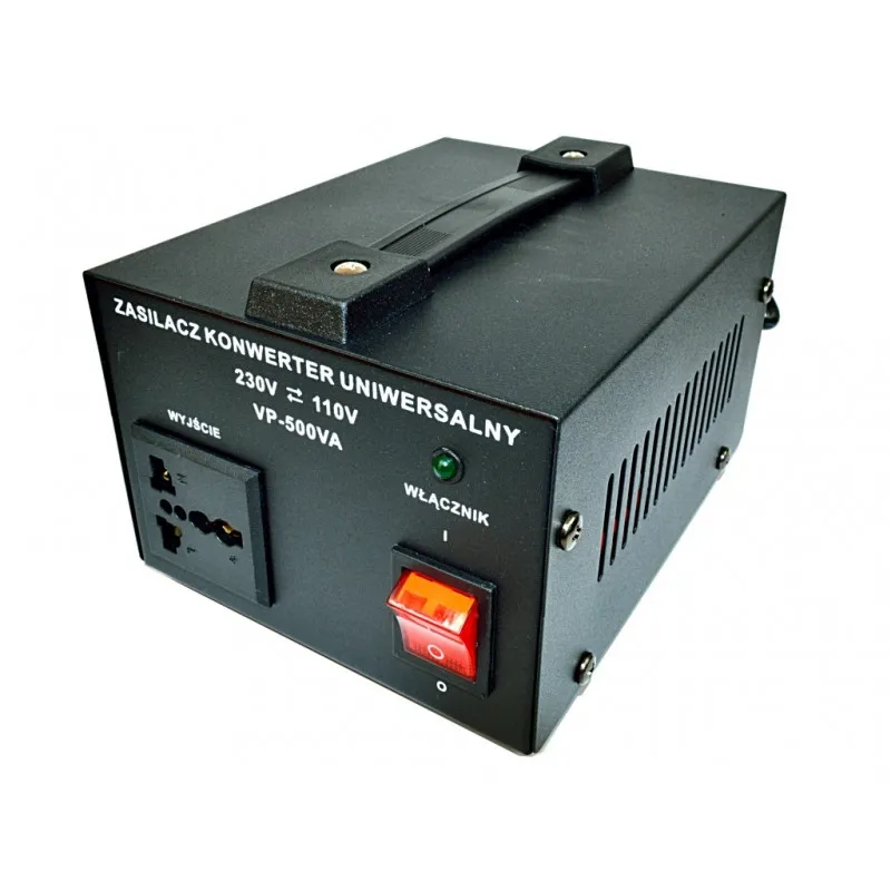 Adapter 220V > 110V, 500 W, Volt Polska VP-500VA