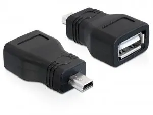 Adapter DELOCK, USB mini B (M) na USB A 2.0 (Ž)