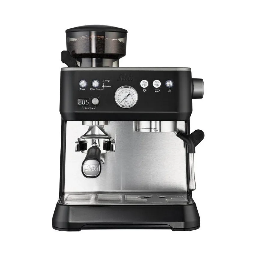Aparat za kavu SOLIS Grind & Infuse Perfetta, 1640W, 16Bara, s milncem za kavu, crni