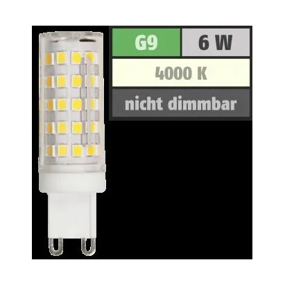 Žarulja LED G9 6W, 4000K, neutralno svjetlo, McShine