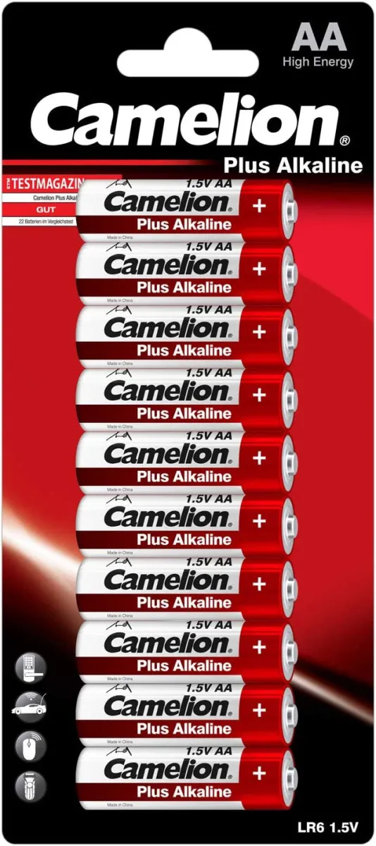 Baterija alkalna Camelion 1.5V AA 10 kom