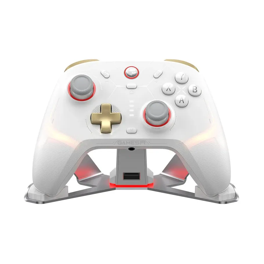 Gamepad GAMESIR Cyclone 2 Bundle Edition, bežični, USB C, WiFi, Bluetooth, za Switch/Android/iOS/PC, bijeli