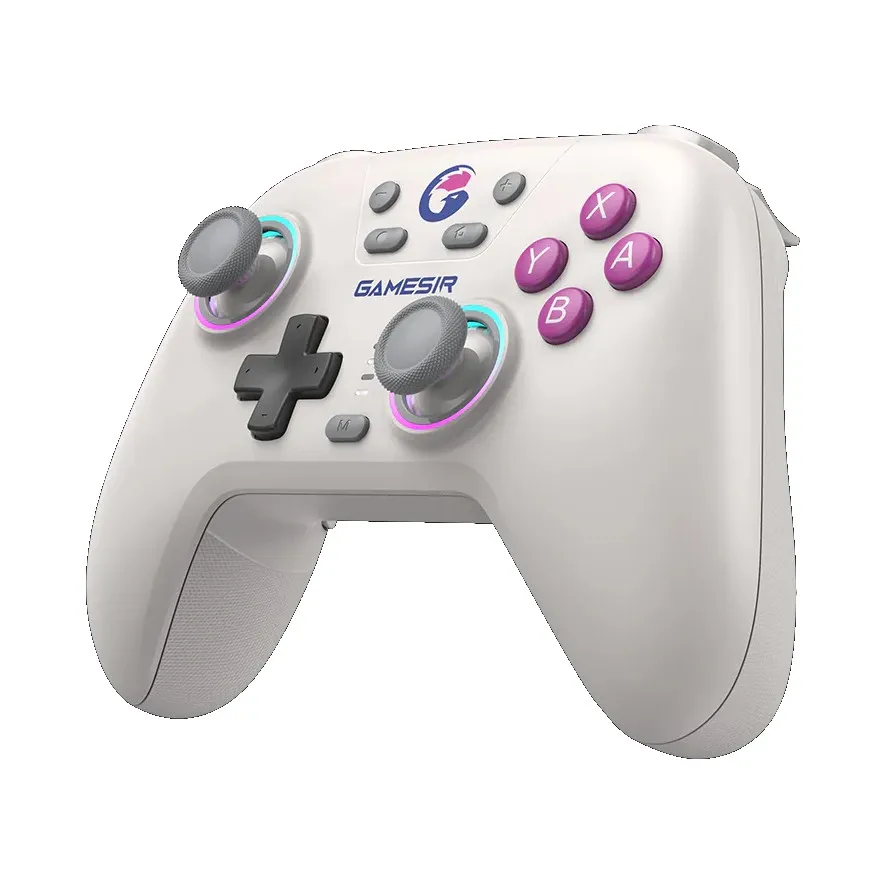 Gamepad GAMESIR T4n, bežični, Bluetooth, USB C, Nintendo Switch/Android/PC, Retro white