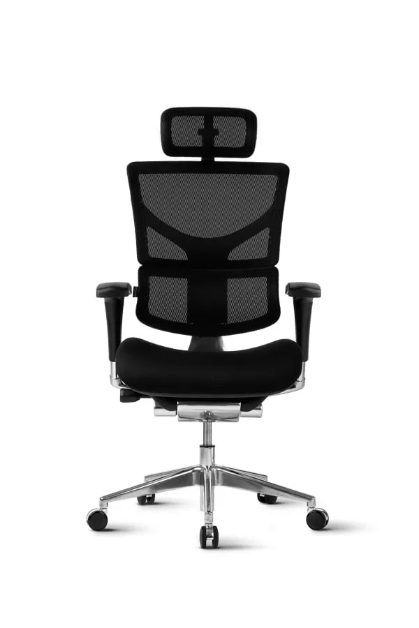 Gaming / uredska stolica ERGOVISION Smart Plus 02, 170 do 195cm, do 150kg, crna
