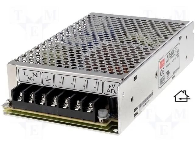 Ispravljač 12V, 8,5A, Meanwell LRS-100-12