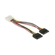 Kabel INLINE, SATA power - ATX na 2x SATA, 0.2m