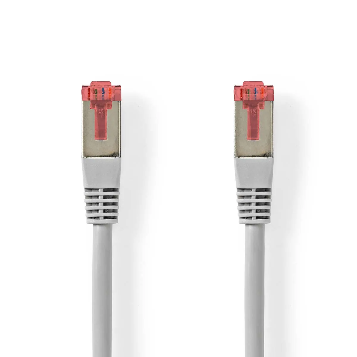Kabel NEDIS CCGL85220GY10, Patch, CAT6 SFTP, UTP, sivi, 1m