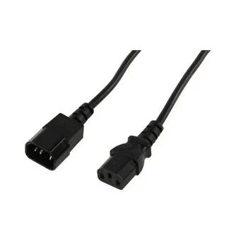 Kabel VALUELINE, mrežni EURO (M) na (Ž), 2m