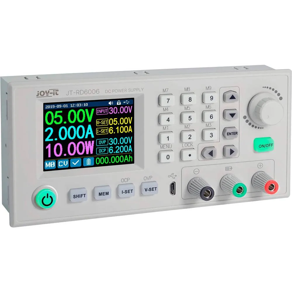Laboratorijski izvor 0-60V, 6A,buck step down, Joy-it RD6006