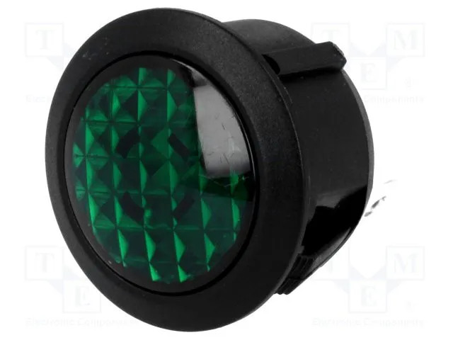 LAMPICA LED 24 V ZELENA, 23mm