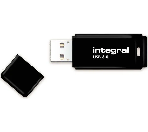 Memorija USB A 3.0 FLASH DRIVE, 16 GB, INTEGRAL, crni