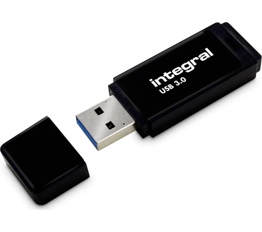 Memorija USB A 3.0 FLASH DRIVE, 32 GB, INTEGRAL, crni