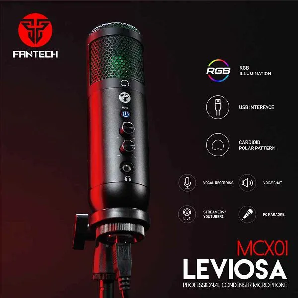 Mikrofon FANTECH MCX01, kondenzatorski, USB A