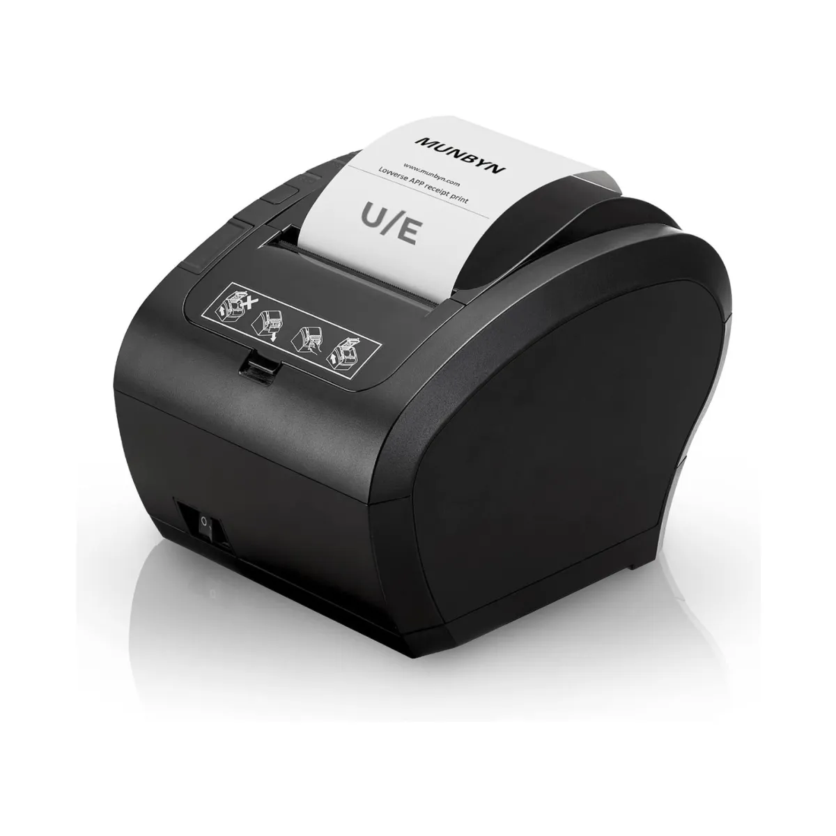 Printer POS MUNBYN 80mm, termalni, USB B 2.0, Serial, Ethernet
