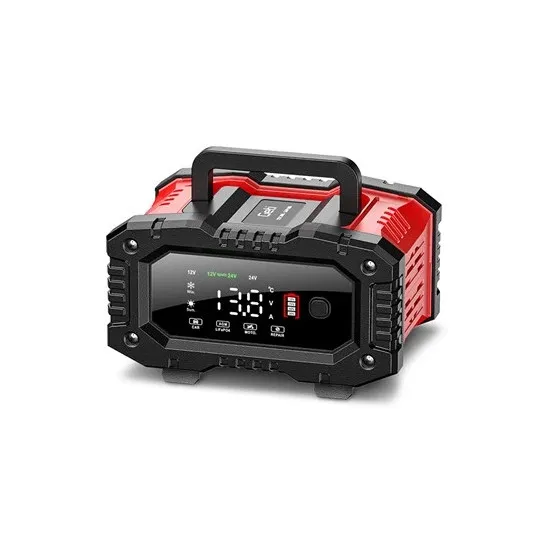Punjač akumulatora GETI GCA003, 12V 20A, 24V 10A, IP20