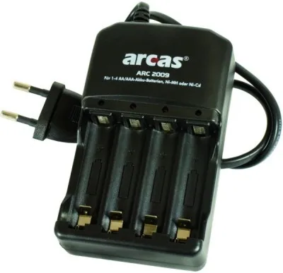 Punjač baterija ARC-2009 -sa 4 BAT. 2700 mAh, Arcas