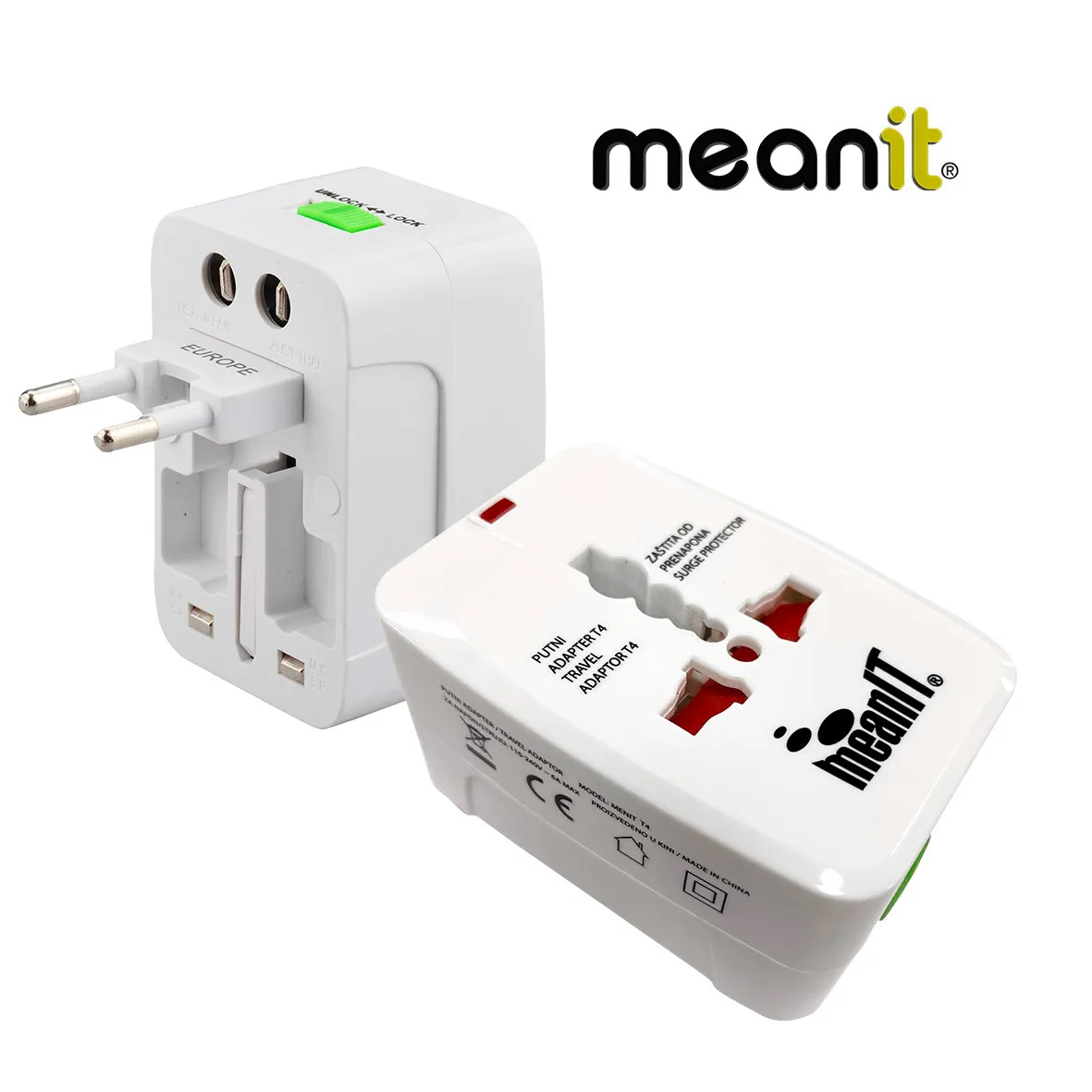 Putni adapter meanIT T4 univerzalni 4 u 1