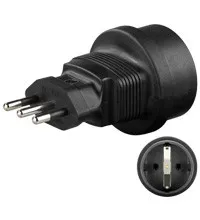 Putni adapter talijanski utikač- šuko utičnica