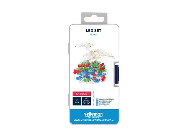 Set LED dioda, 11 vrsta