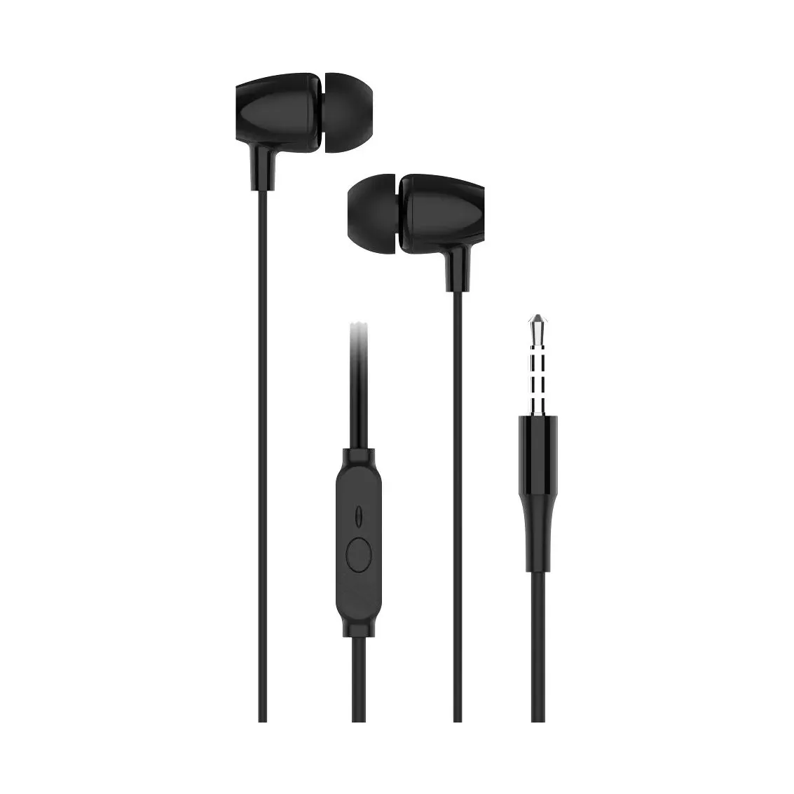 Slušalice BLUE STAR E67, in-ear, žične, mikrofon, 3.5mm, crne