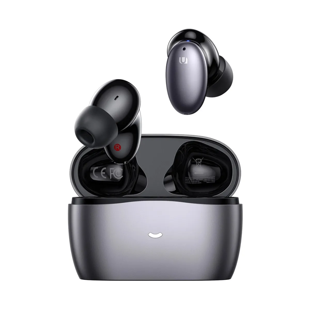 Slušalice UGREEN HiTune X6 True Wireless Stereo Earbuds, in-ear, bežične, Bluetooth, sivo crne