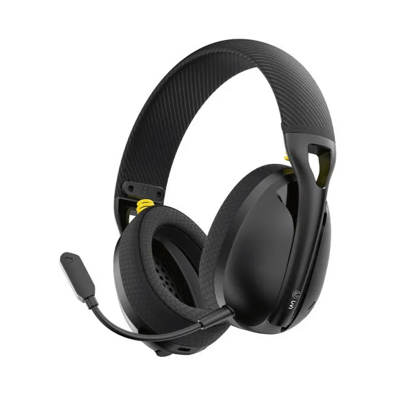 Slušalice UVI BEE, bežične, Bluetooth, USB C, mikrofon, crne