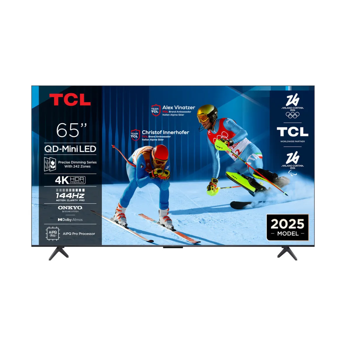Televizor LED 65incha TCL 65C6K, QD-Mini LED Google TV, 4K UHD, DVB-T2/C/S2, HDMI, Wi-Fi, Bluetooth, energetski razred F