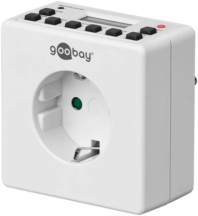 Timer digitalni 7 dana , 16A 3600W, Goobay 93256