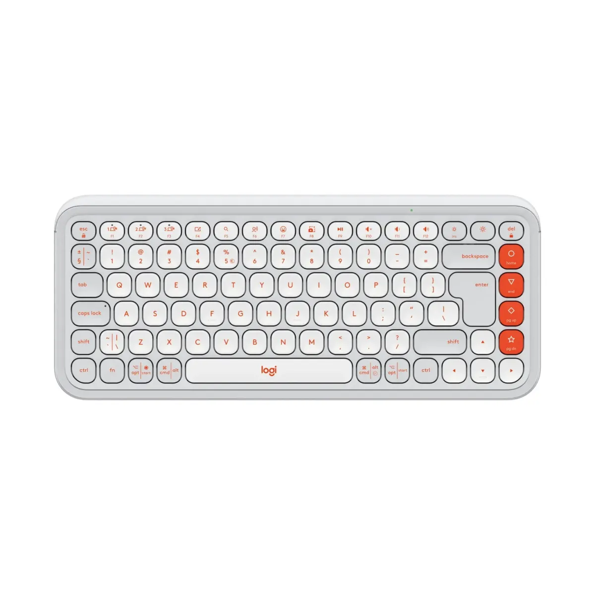 Tipkovnica LOGITECH POP Icon Keys, 920-013072, bežična, bijela