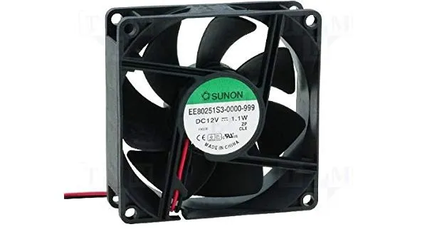 Ventilator 12V 80x25 mm, Sunon EE80251S21000U999