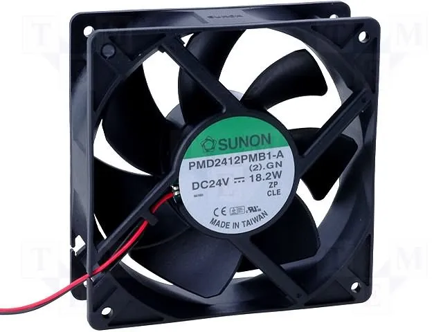 Ventilator 24V 120x38 mm, Sunon PMD2412PMB1A