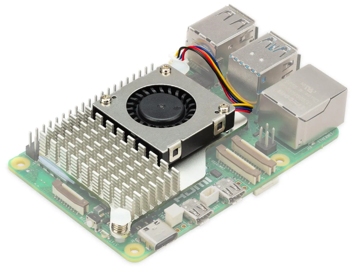 Ventilator za Raspberry Pi 5, aktivni