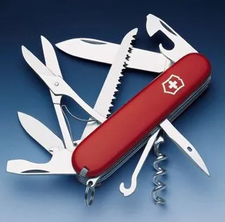 VICTORINOX NOŽ HUNTSMAN 1.3713, crveni