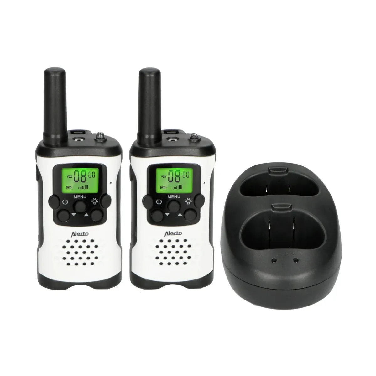 Walkie-Talkie ALECTO FR-175, 7km, 2 kom, bijeli