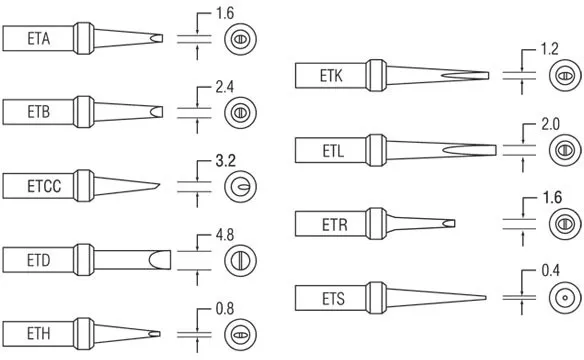 WELLER VRH ET-B 2,4mm 54100299